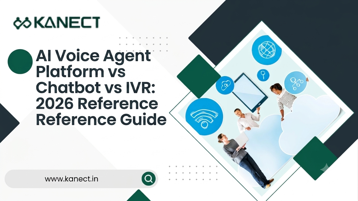 AI Voice Agent Platform vs Chatbot vs IVR 2026 Reference Guide